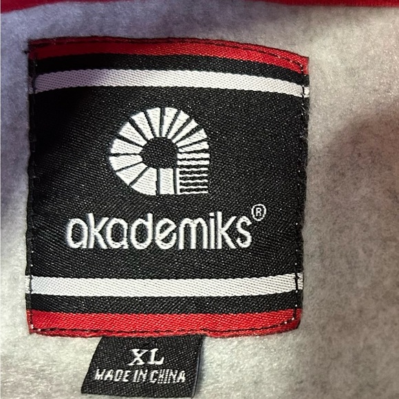 AKADEMIKS - Jeanius Level Product Gray Hoodie “Never Regret” Size XL - Picture 7 of 8